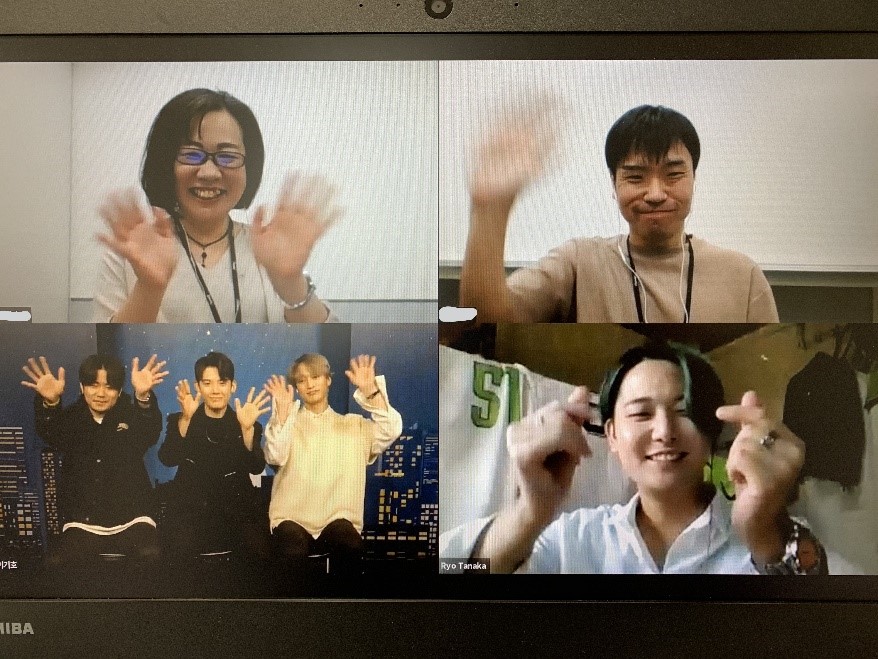 国際音楽 ダンス エンタテイメント専門学校が韓国発お笑いアイドルグループ Kokoon コクーン のオンライン講義を実施 Nsgグループ