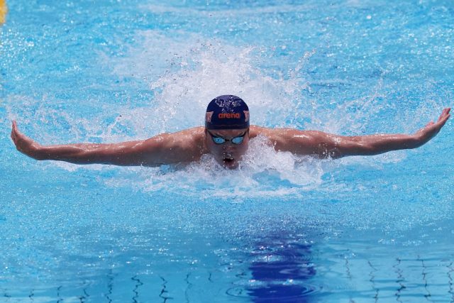 男子バタフライ100M 水沼尚輝 