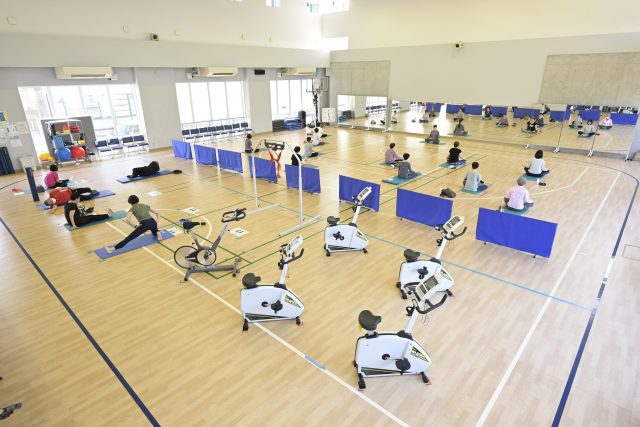 ロコパークの体育館