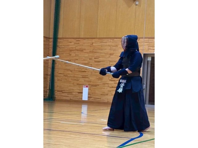 新潟医療福祉大学剣道部の菅原 陽菜