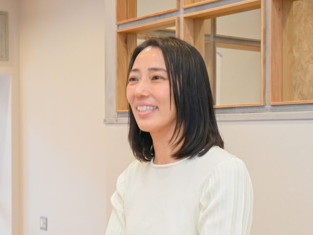 インタビューに応える（株）NSGソシアルサポート社長樋口督水さん