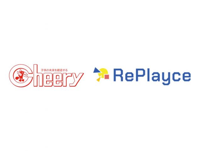 株式会社チアリーと株式会社Replayceのロゴ