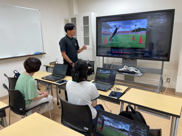 新潟医療福祉大学で2026年4月に開設される健康データサイエンス学科のオープンキャンパスの様子