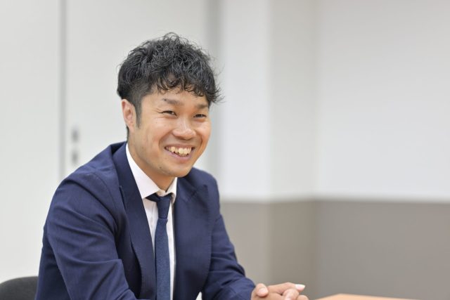 スポーツタイムについて話す南さん