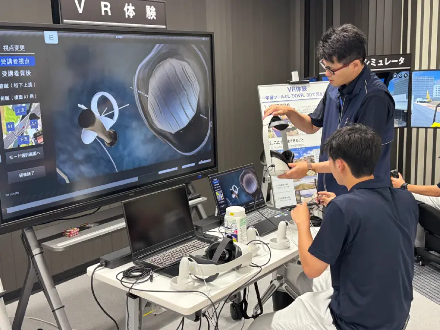 IoT測量土木科の学生が建設・土木分野の最新デジタル技術を学ぶ校外実習を実施(3)
