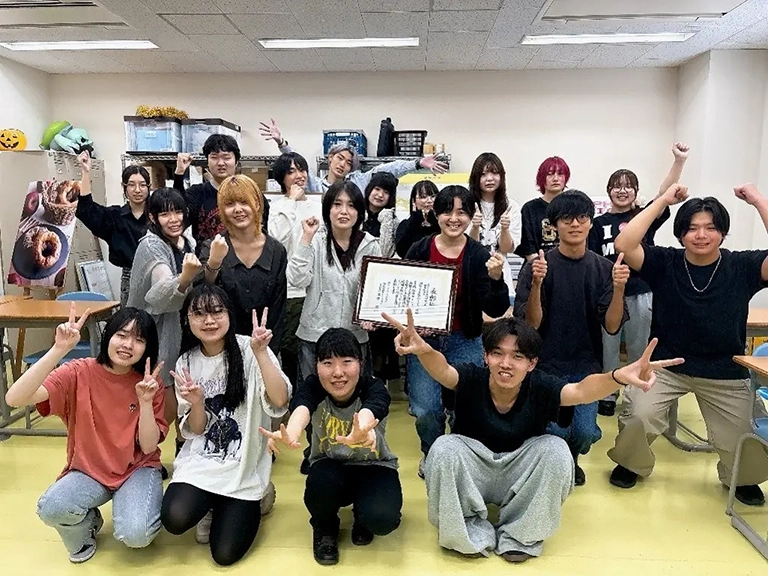 初の優秀受験団体表彰「専門学校の部」優秀団体第9位 全校生414名が検定に挑戦