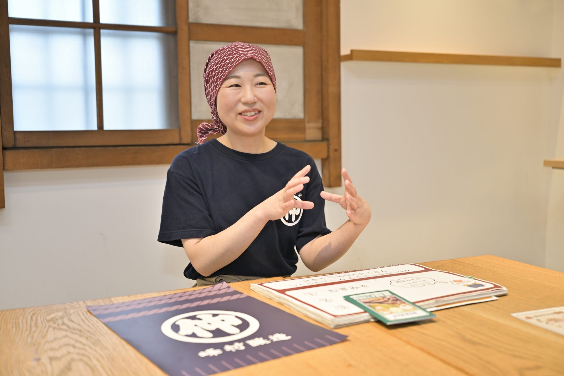 峰村商店の渡邉さん